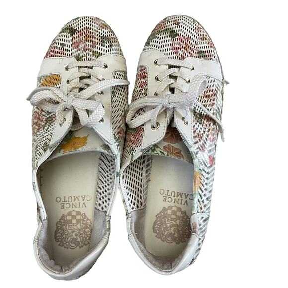Vince Camuto Joellan Floral Sneakers Size 8 - Picture 10 of 11